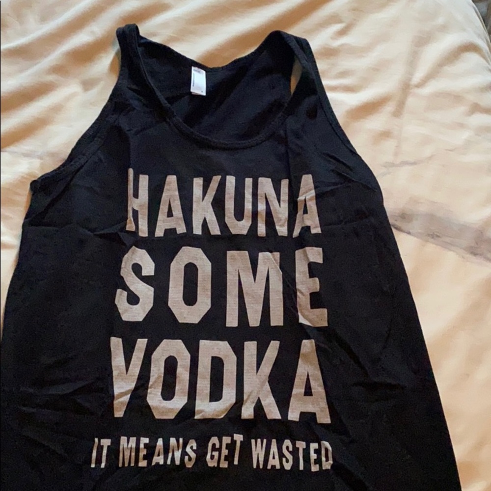 “Hakuna some vodka” Tank